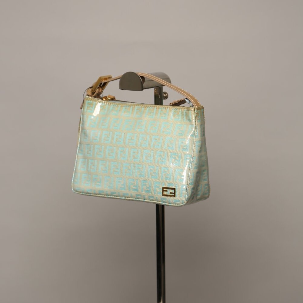 Rare FENDI Zucchino Vinyl Pochette - Picture 3 of 16